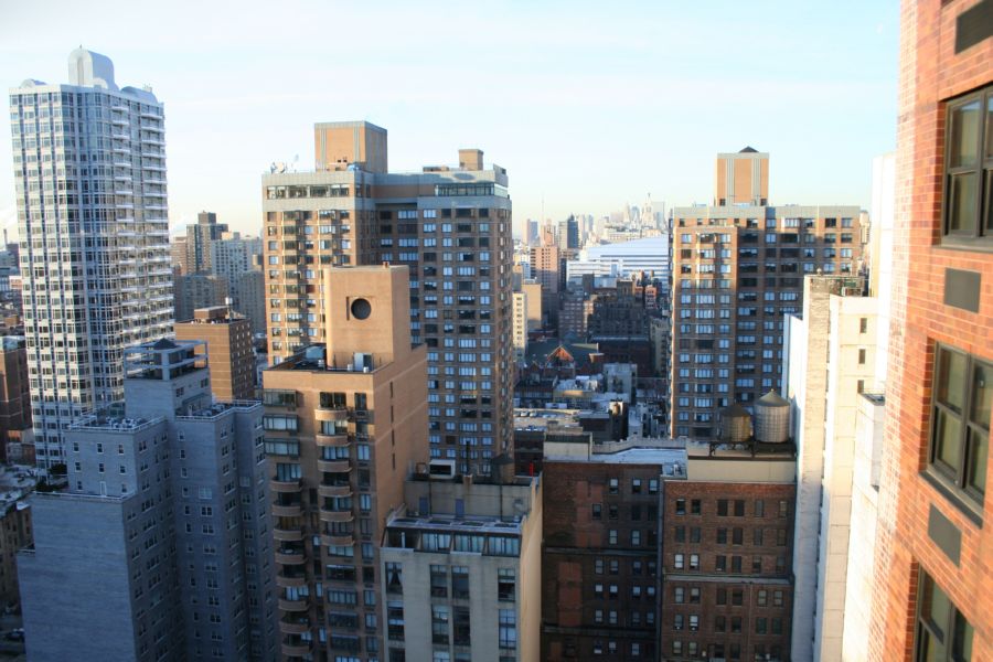 View from hotel room