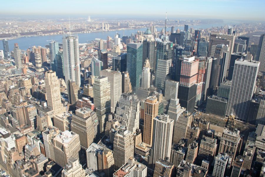 Times Square from Empire State