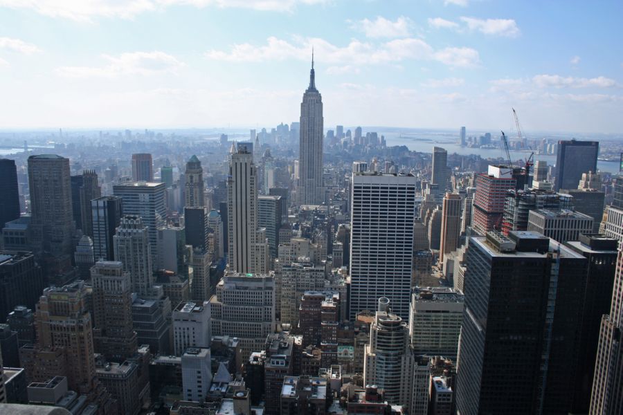 View from Rockefeller Cntr