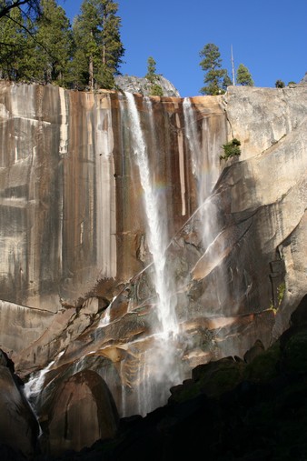 Yosemite National Park, California. Nevada Falls.