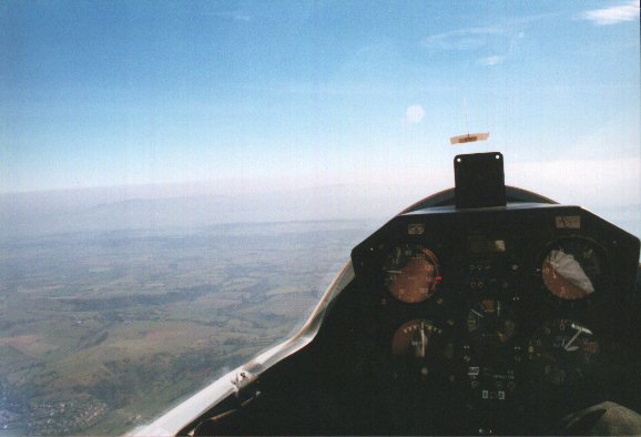 A nice view from the cockpit...