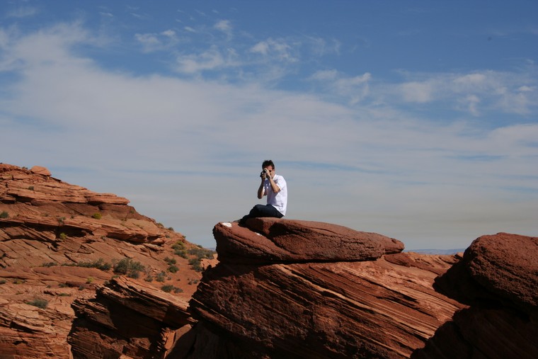 Horseshoe Bend Overlook, Page