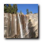 Yosemite National Park, California. Nevada Falls.